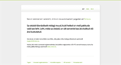 Desktop Screenshot of 2010.uusmaailm.ee