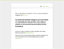 Tablet Screenshot of 2010.uusmaailm.ee